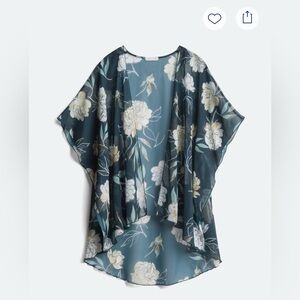 Floral Sheer Kimono Top
